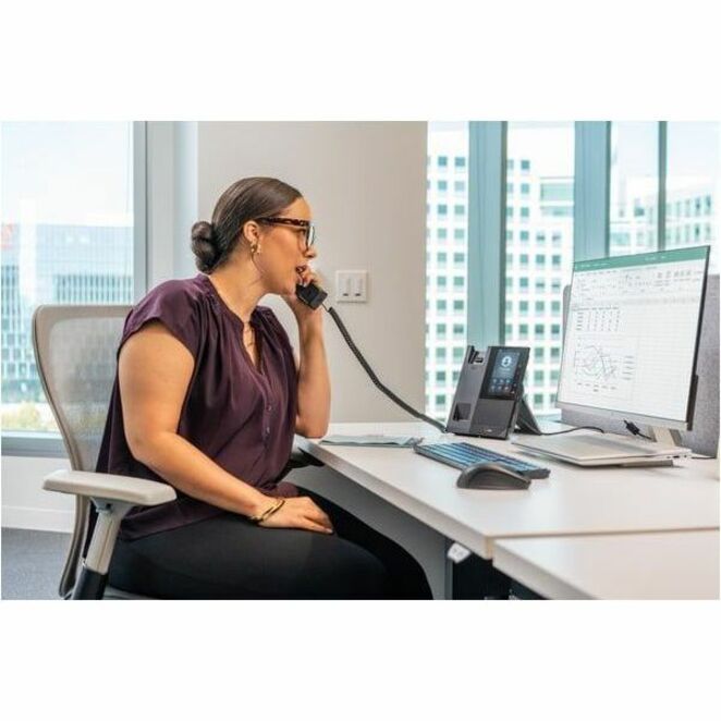 Poly CCX 505 Business Media Phone with Open SIP and PoE-enabled GSA/TAA