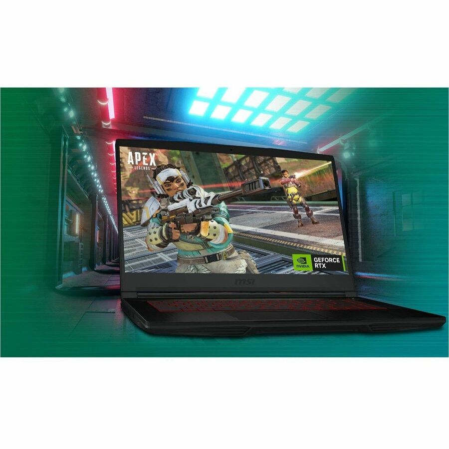 MSI Thin GF63 THIN GF63 12VF-436US 15.6" Gaming Notebook - Full HD - Intel Core i7 12th Gen i7-12650H - 16 GB - 512 GB SSD - Black