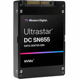 WD Ultrastar DC SN655 WUS5EA176ESP7E1 7.68 TB Solid State Drive - U.3 15 mm Internal - PCI Express NVMe (PCI Express NVMe 4.0)