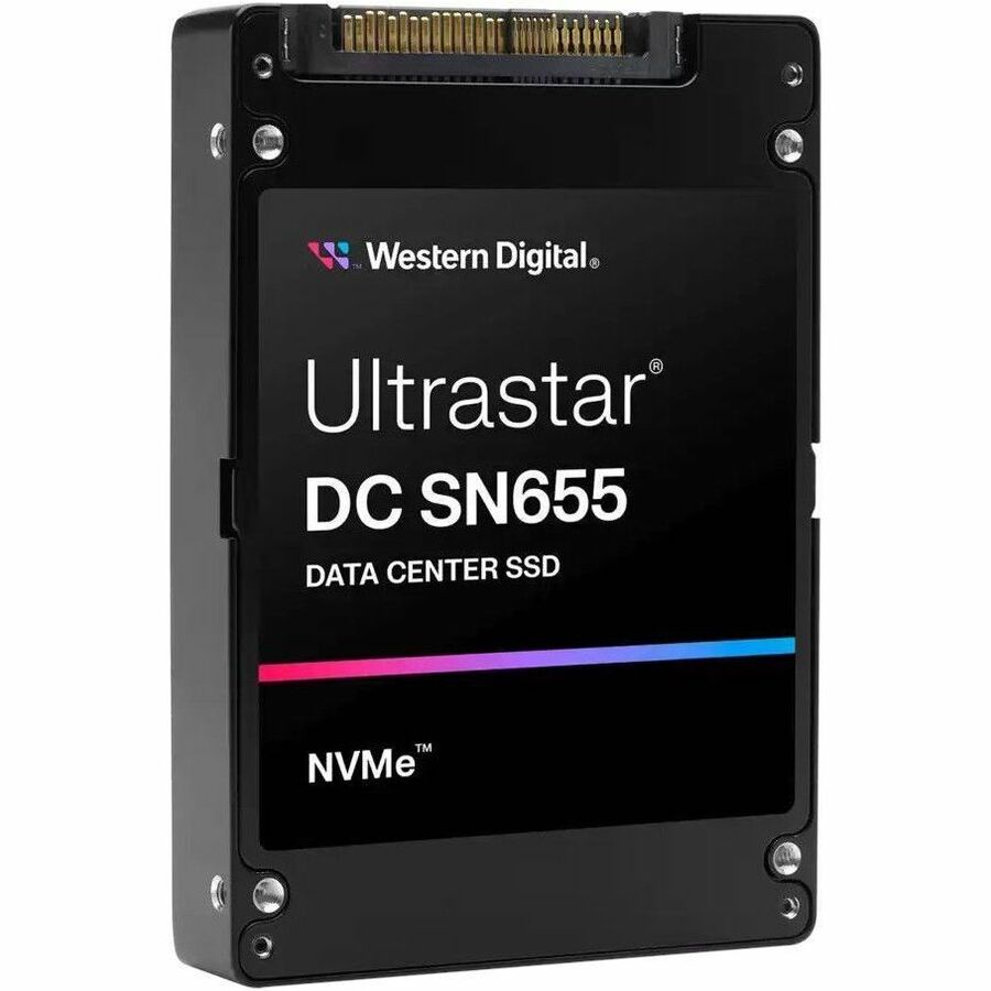 WD Ultrastar DC SN655 WUS5EA138ESP7E1 3.84 TB Solid State Drive - U.3 15 mm Internal - PCI Express NVMe (PCI Express NVMe 4.0) - Read Intensive