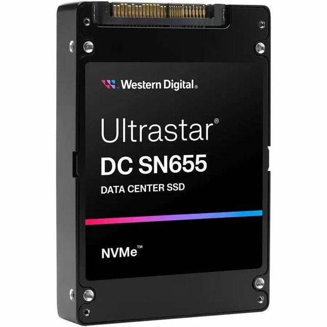 WD Ultrastar DC SN655 WUS5EA138ESP7E1 3.84 TB Solid State Drive - U.3 15 mm Internal - PCI Express NVMe (PCI Express NVMe 4.0) - Read Intensive