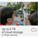 Microsoft 365 Family - Subscription License - Up to 6 people - 1 Year