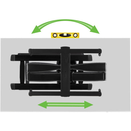 Sanus Full-Motion+ Tilt TV Mount - For 46-95 Inch Flat Panel TVs - Black