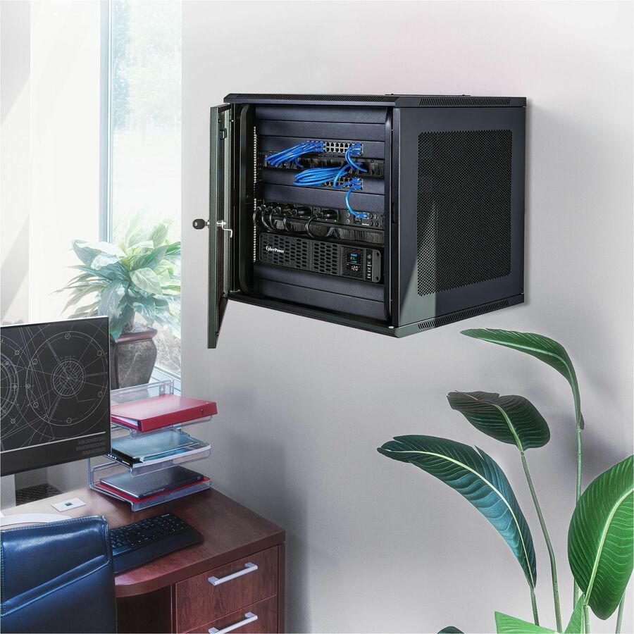 12U WALL MOUNT RACK ENCLOSURE