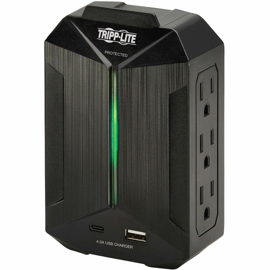 SURGE 6 OUTLET 2 USB 10' CORD