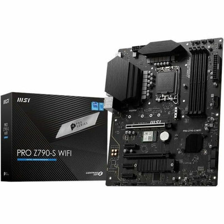 MSI PRO Z790-S WIFI Desktop Motherboard - Intel Z790 Chipset - Socket LGA-1700 - ATX