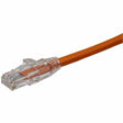 Axiom 5FT CAT6 Snagless Shielded (STP) Patch Cable - Orange - TAA Compliant