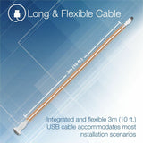 10 FT. USB TO SERIAL CONVERTER