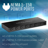 TRENDnet 6-Outlet Managed Rackmount Power Distribution Unit