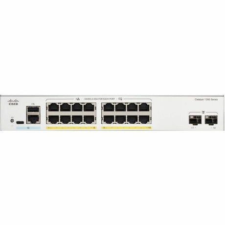 1300 16-port GE PoE 2x1G SFP