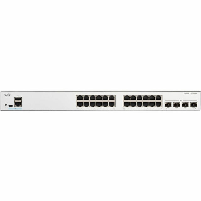 1300 24-port GE PoE4x10G SFP+