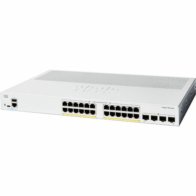 1300 24-port GE PoE 4x1G SFP