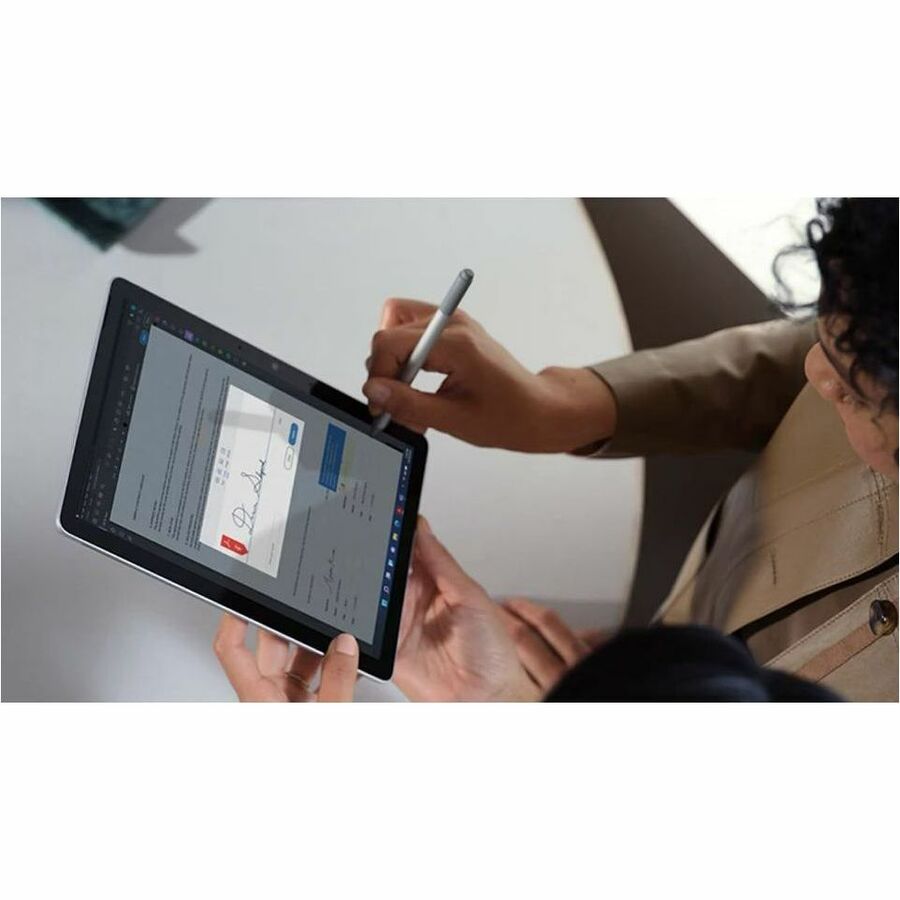 Microsoft Surface Go 4 Tablet - 10.5" - 8 GB - 128 GB Storage - Windows 11 Pro - Platinum