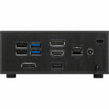 Asus ExpertCenter PN42 PN42-SYSN1410XTH-O Desktop Computer - Intel N-Series N100 - 4 GB - 128 GB SSD - Mini PC - Black