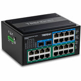 26 Port Ind Gig PoE Switch