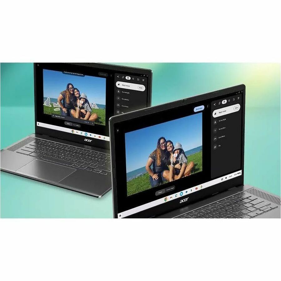 Acer Chromebook Plus 514 CBE574-1T-R9TX 14" Touchscreen Chromebook - WUXGA - AMD Ryzen 5 7520C - 16 GB - 256 GB SSD - English (US) Keyboard - Iron