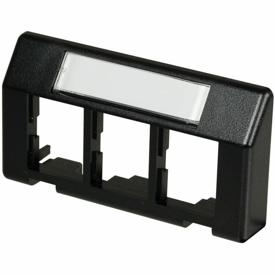 FURN PLATE 3 PORT TJ BLK