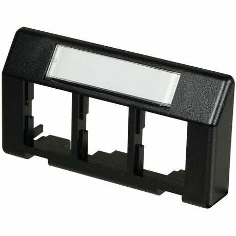 FURN PLATE 3 PORT TJ BLK