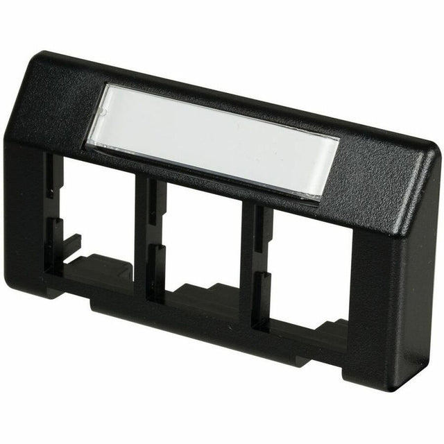 FURN PLATE 3 PORT TJ BLK