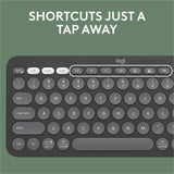 Logitech Pebble Keys 2 K380s Multi-device Bluetooth Wireless Keyboard