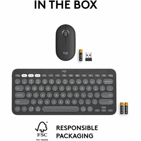 PEBBLE 2 COMBO MOUSE  KEYBOARD