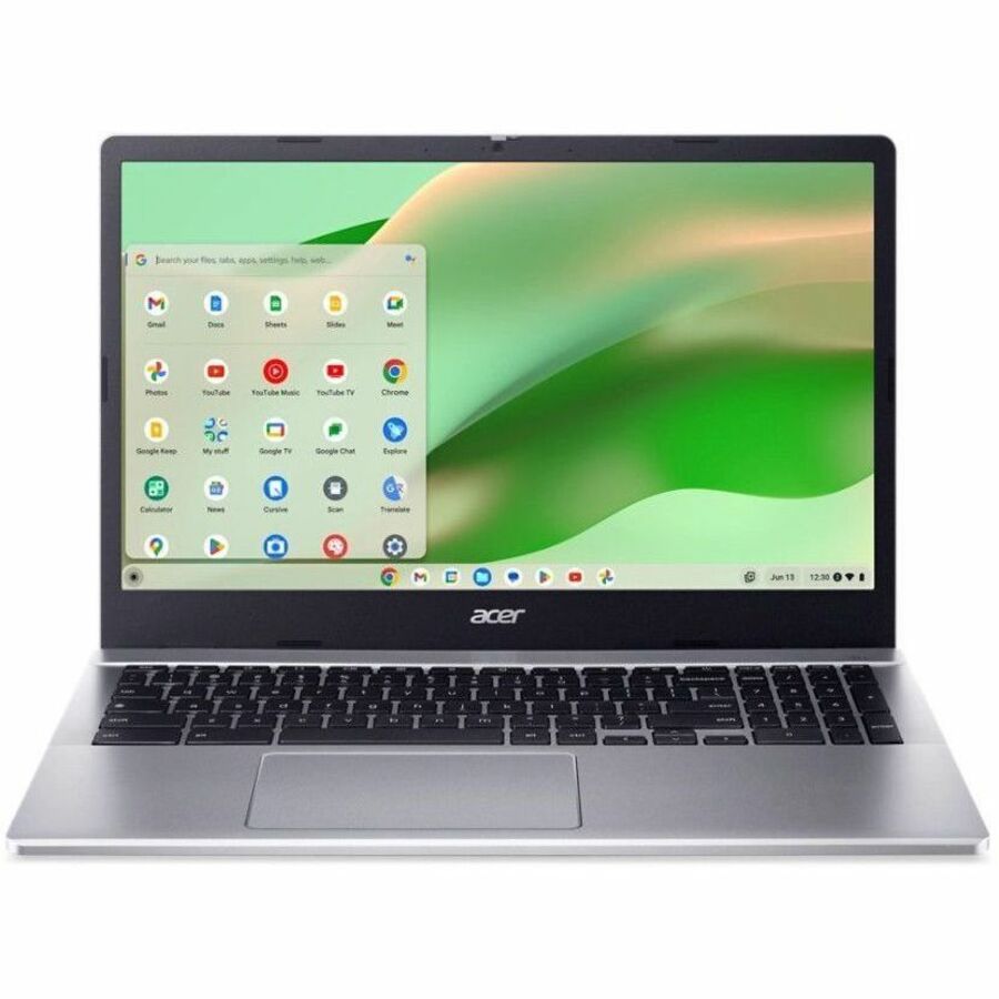Acer Chromebook 315 CB315-5HT-P5NU 15.6" Touchscreen Chromebook - Full HD - Intel N200 - 8 GB - 128 GB Flash Memory - English (US) Keyboard - Silver