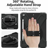 Rugged iPad 10.2" Case - Integrated Screen Protector (9th, 8th, and 7th Generation)
