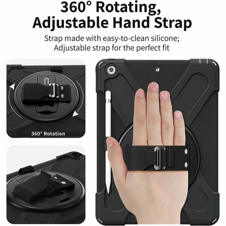 Rugged iPad 10.2" Case - Integrated Screen Protector (9th, 8th, and 7th Generation)