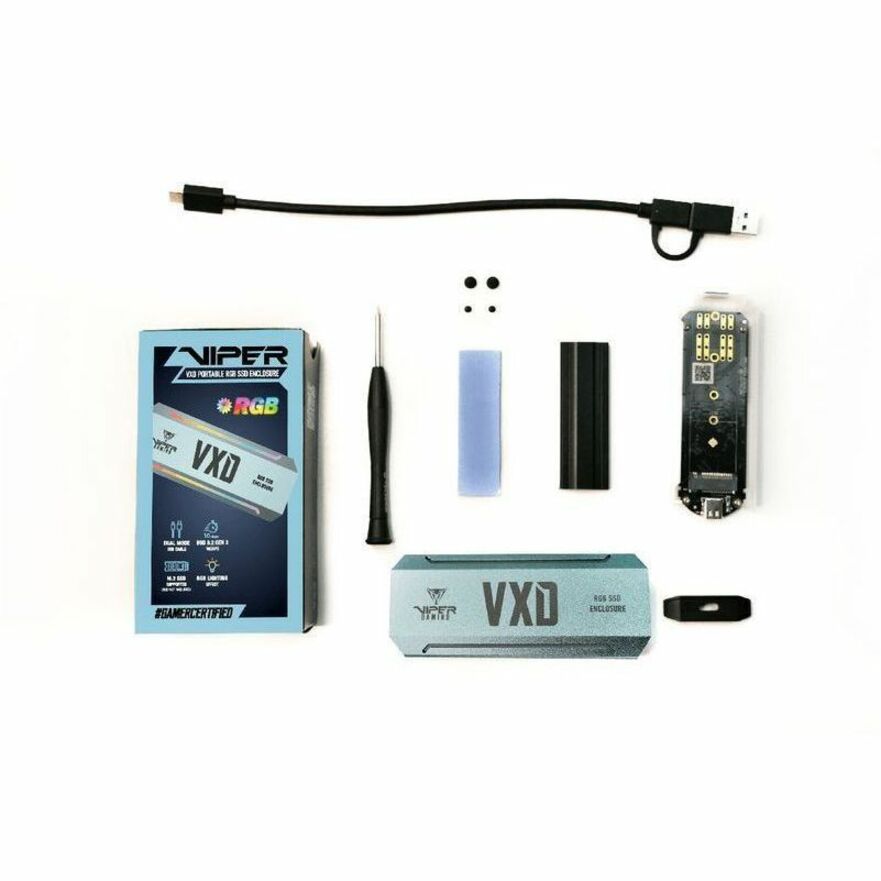 VIPER Drive Enclosure PCI Express NVMe 3.0 x4 - USB 3.2 (Gen 2) Host Interface