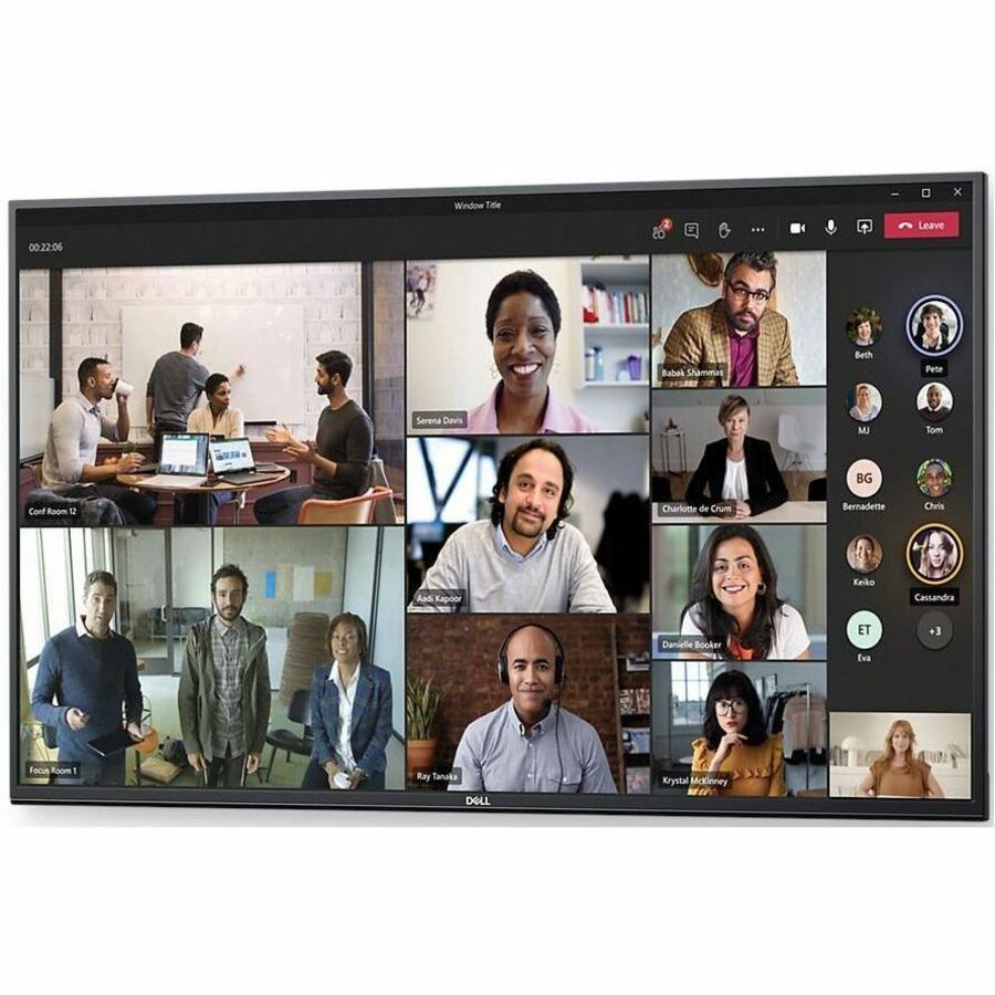 Dell P5524Q 55" Class 4K UHD LED Monitor - 16:9 - Black