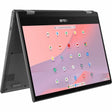 Asus Chromebook CM14 CM1402F CM1402FM2A-DS84FT-S 14" Touchscreen Convertible 2 in 1 Chromebook - Full HD - Octa-core (ARM Cortex A76 + Cortex A55) - 8 GB - 64 GB Flash Memory - Gravity Gray