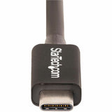 StarTech.com 3ft (1m) Thunderbolt 4 Cable, 40Gbps, 100W PD, 4K/8K Video, Intel-Certified, Compatible w/Thunderbolt 3/USB 3.2/DisplayPort