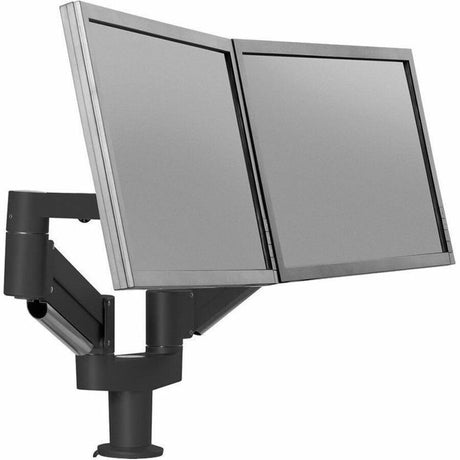 HAT Design Works 7Flex 7FLEX-DUAL-ETUS-104 Mounting Arm for Monitor - Vista Black - Landscape/Portrait - TAA Compliant