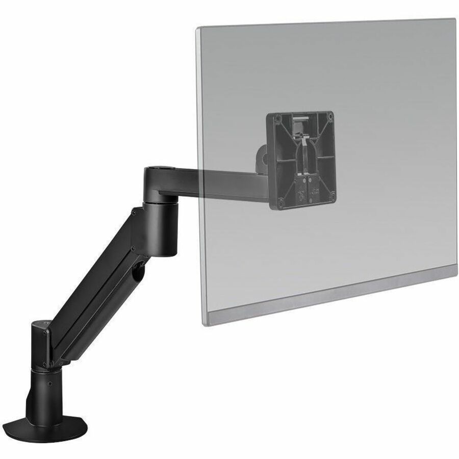 HAT Design Works 7000-800-104 Mounting Arm for Monitor - Vista Black - Landscape/Portrait