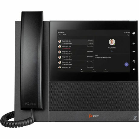 Poly CCX 600 Business Media Phone for Microsoft Teams and PoE-enabled GSA/TAA