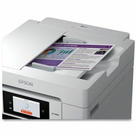 Epson WorkForce Pro ST-C5500 Wired & Wireless Inkjet Multifunction Printer - Color - Outgoing Fax Only