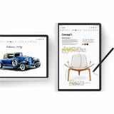 Samsung Galaxy Tab S9+ NotePaper Screen Panel White