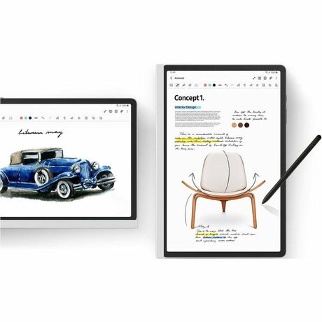 Samsung Galaxy Tab S9+ NotePaper Screen Panel White