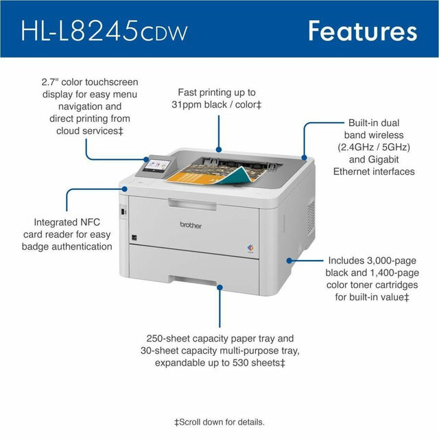 HL-L8245CDW PRINTER