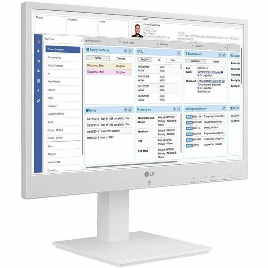 LG 24CR671IK-6P All-in-One Thin Client Pentium N6005 Quad-core (4 Core) 2 GHz