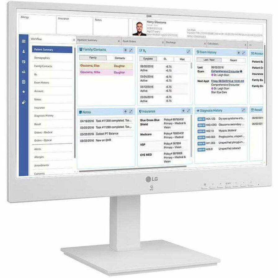 LG 24CR671NK-6P All-in-One Thin Client Pentium N6005 Quad-core (4 Core) 2 GHz