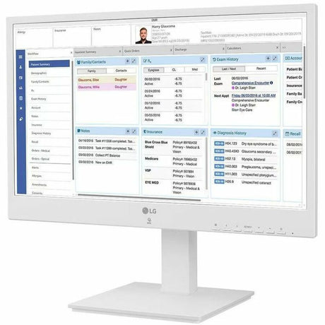 LG 24CR671NK-6P All-in-One Thin Client Pentium N6005 Quad-core (4 Core) 2 GHz