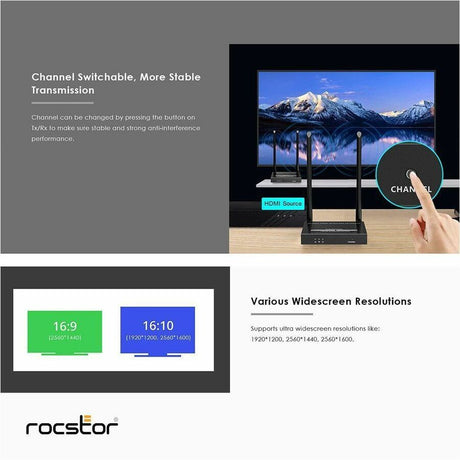 4K60HZ HDMI OVER WIRELESS EXT.