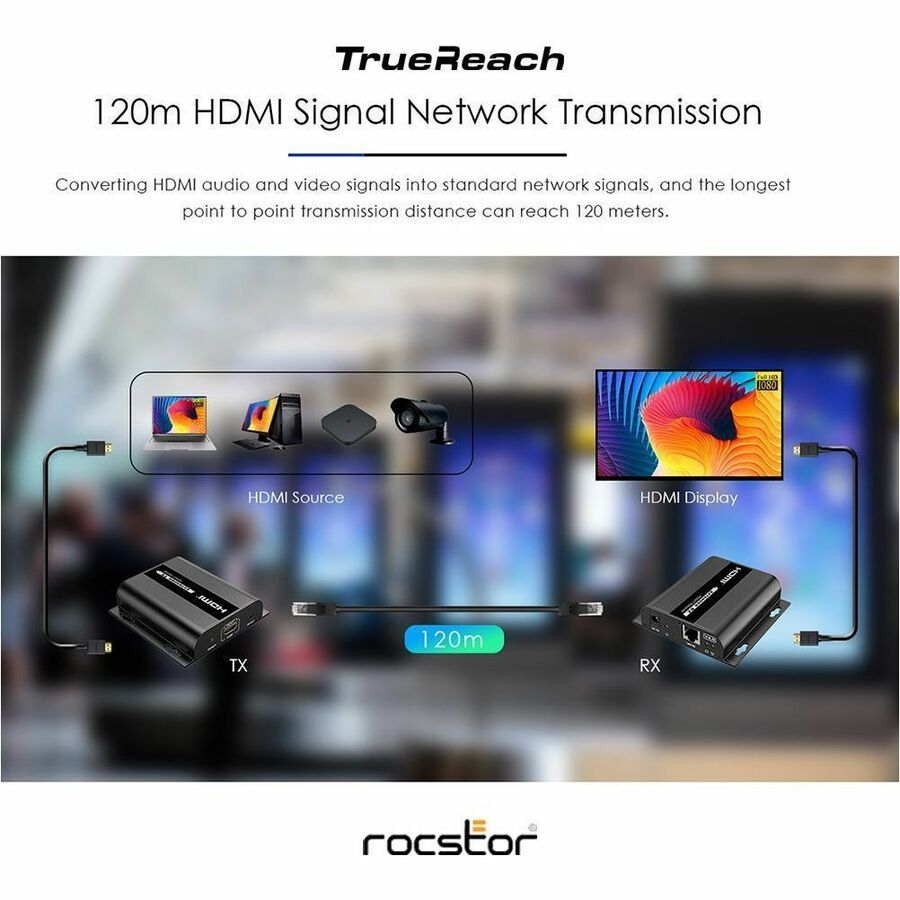 1080P HDMI  IR OVER IP EXENDER