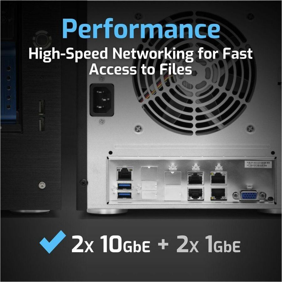 OWC 80TB Jupiter Mini 5-Drive Desktop Network Attached Storage (NAS) Solution