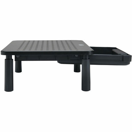 Eaton Tripp Lite Series Monitor Riser for Desk, 15 x 9 in. - Height Adjustable, Storage Drawer, Metal, Black