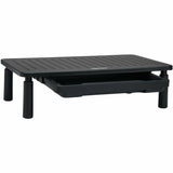 Eaton Tripp Lite Series Monitor Riser for Desk, 15 x 9 in. - Height Adjustable, Storage Drawer, Metal, Black
