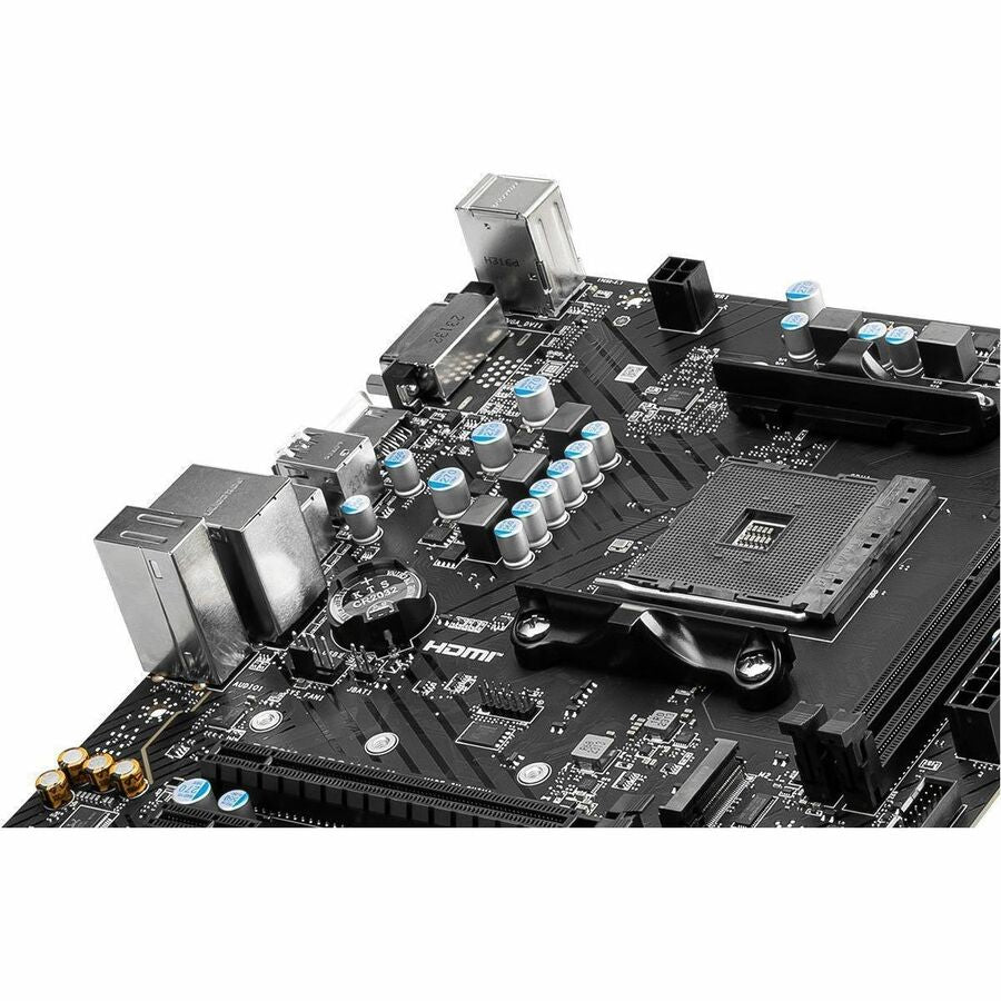 MSI B450M-A PRO MAX II Gaming Desktop Motherboard - AMD B450 Chipset - Socket AM4 - Micro ATX