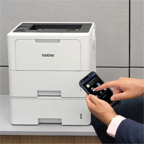 Brother HL-L6210DWT Business Monochrome Laser Printer with Dual Paper Trays, Wireless Networking, and Duplex Printing
