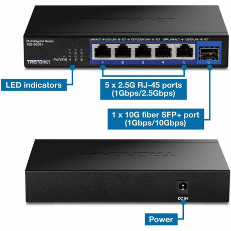 6 Port 2.5G Switch